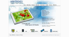 Desktop Screenshot of hantronix.com