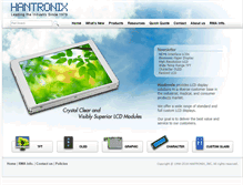 Tablet Screenshot of hantronix.com